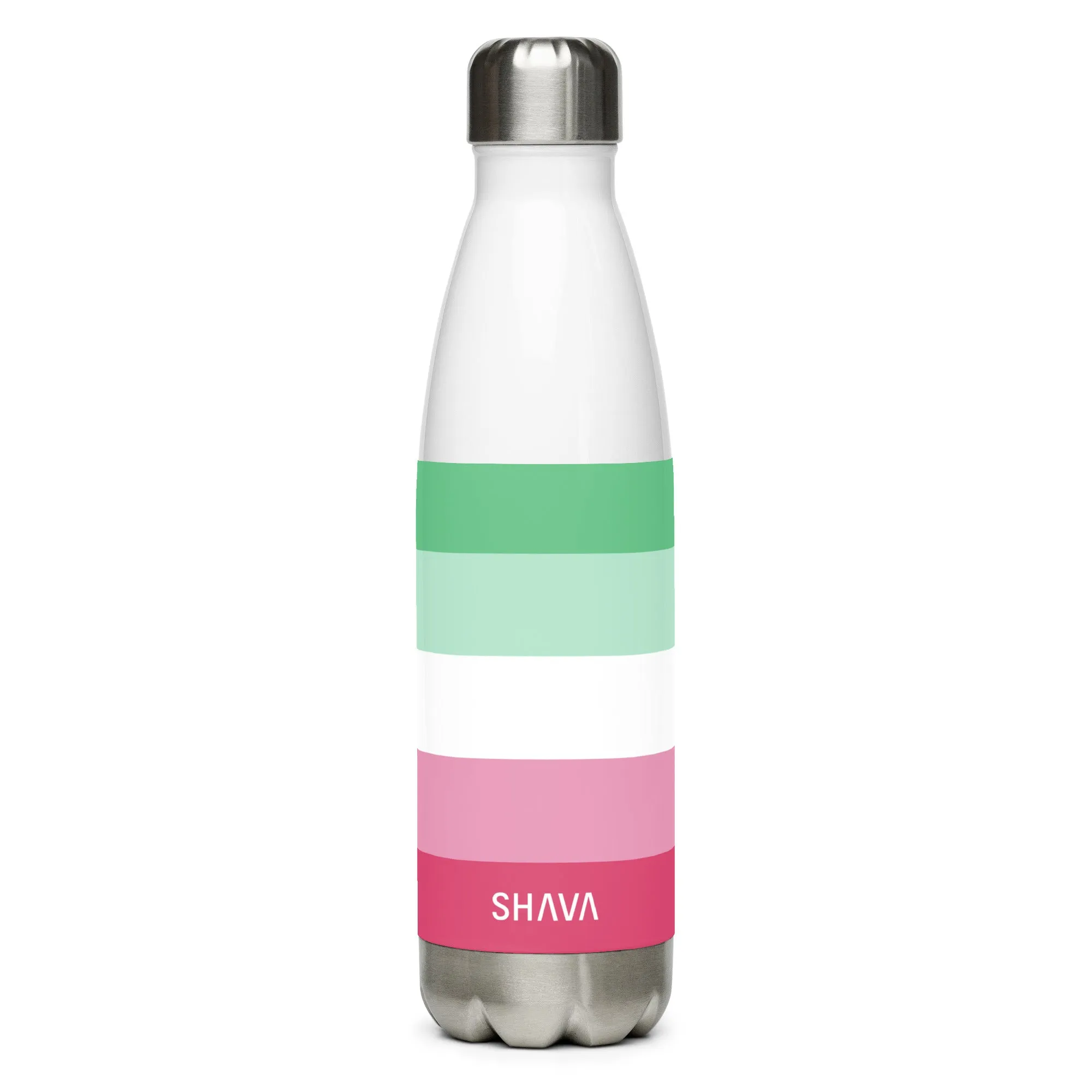 Abrosexual Flag LGBTQ Stainless Steel Water 17oz Bottle