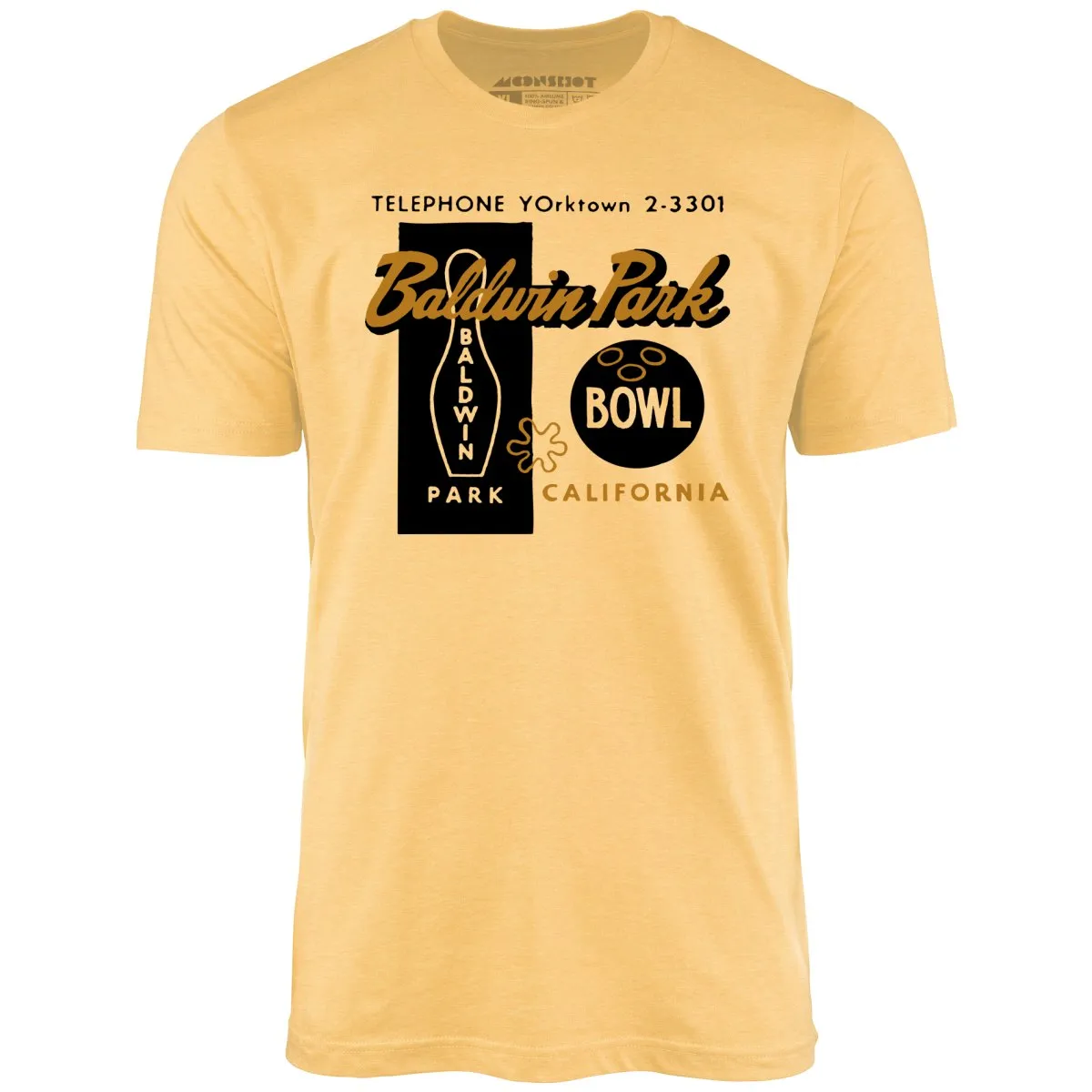 Baldwin Park Bowl - Baldwin Park, CA - Vintage Bowling Alley - Unisex T-Shirt