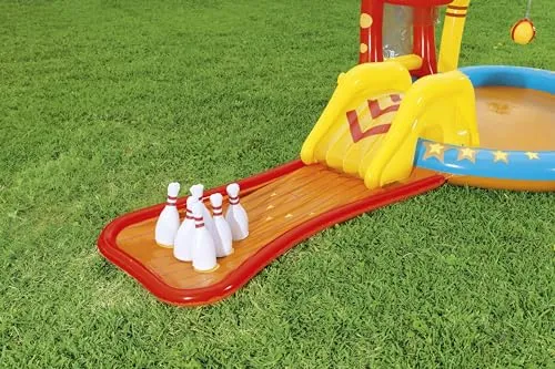 Bestway LiL Champ Water Play Centre | Inflatable Water Park with Slide and Multiple Activities, Paddling Pool for Kids, Ages 2 