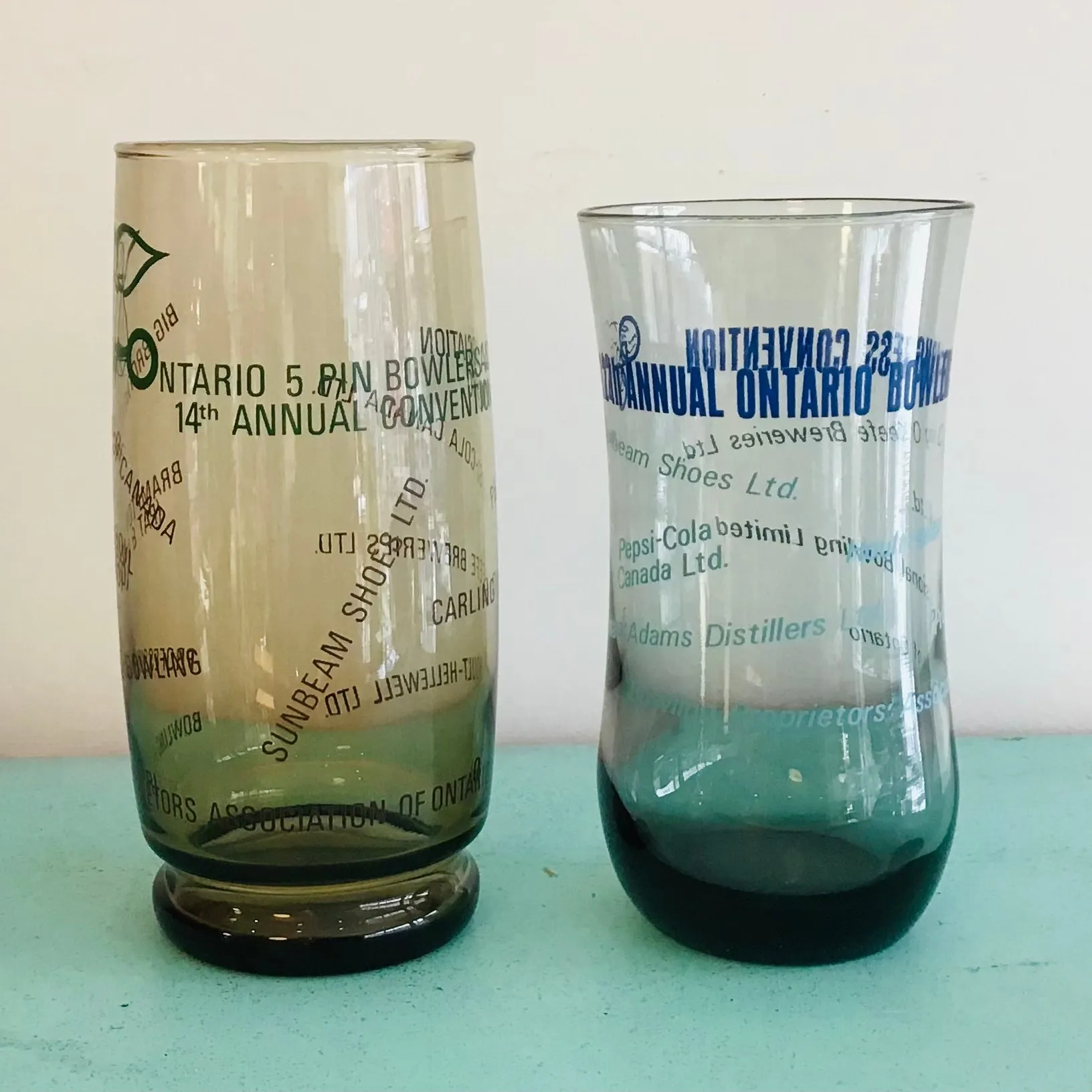 Bowling Convention Glasses