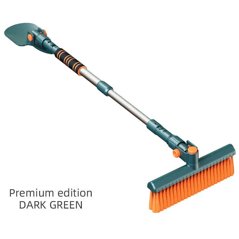 Car Snow Plough Shovel Ice Snow Scraper Skis Winter Defrost Car Four-in-one | Brodtica.com
