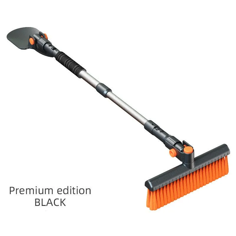 Car Snow Plough Shovel Ice Snow Scraper Skis Winter Defrost Car Four-in-one | Brodtica.com