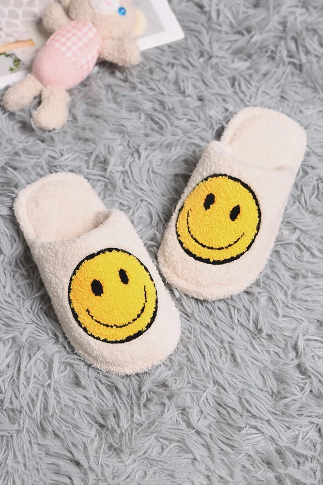 Emoji Slippers - Ivory