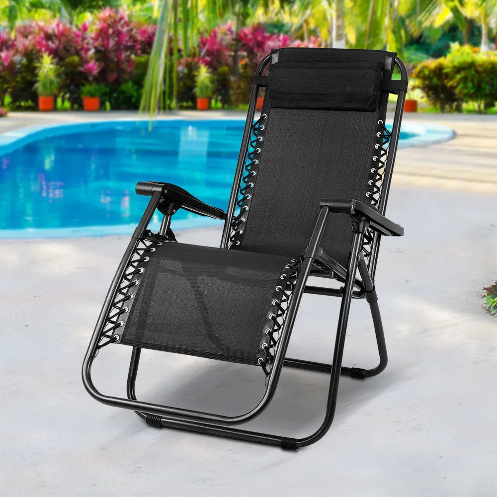Gardeon Zero Gravity Outdoor Portable Recliner