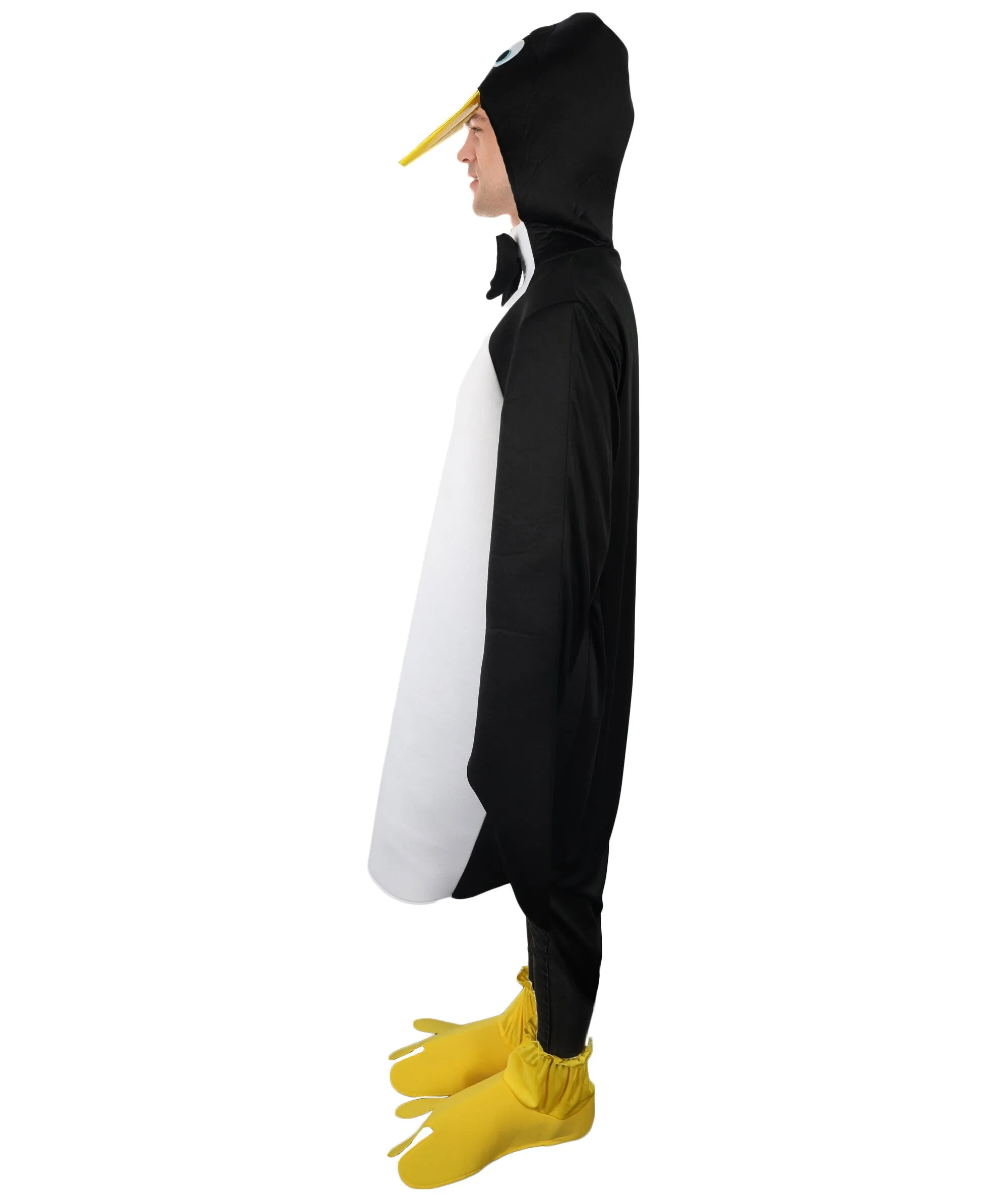 HPO Adult Unisex Funny and Cozy Animal Penguin Costume| Suitable for Halloween | Flame-retardant Synthetic Fabric