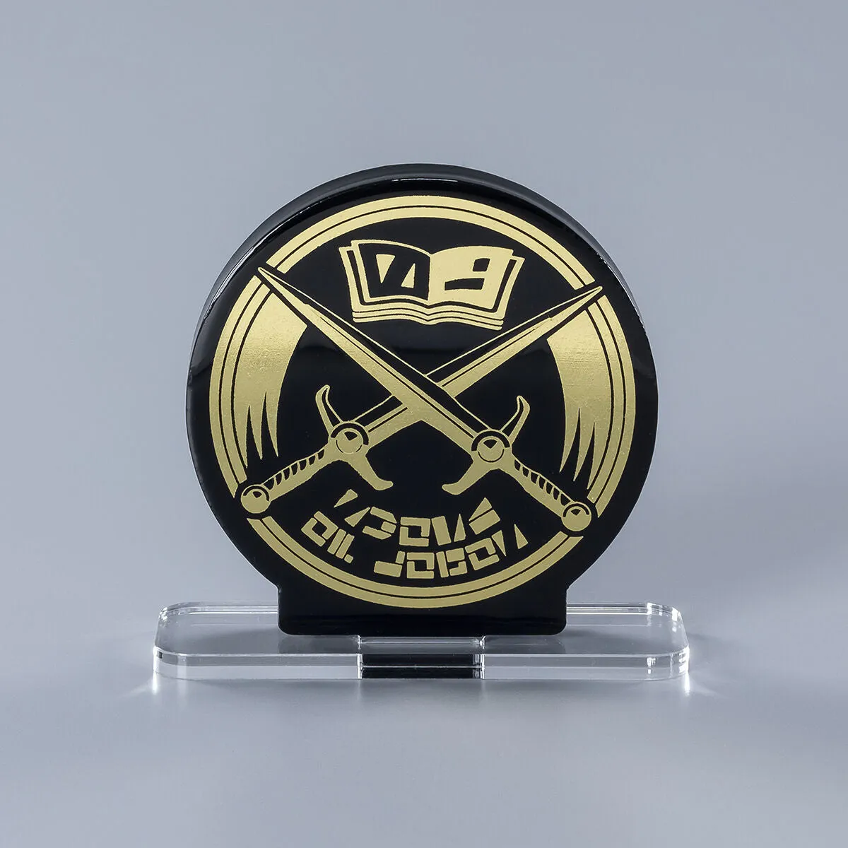 Kamen Rider Saber Sword of Logos Acrylic Logo Display