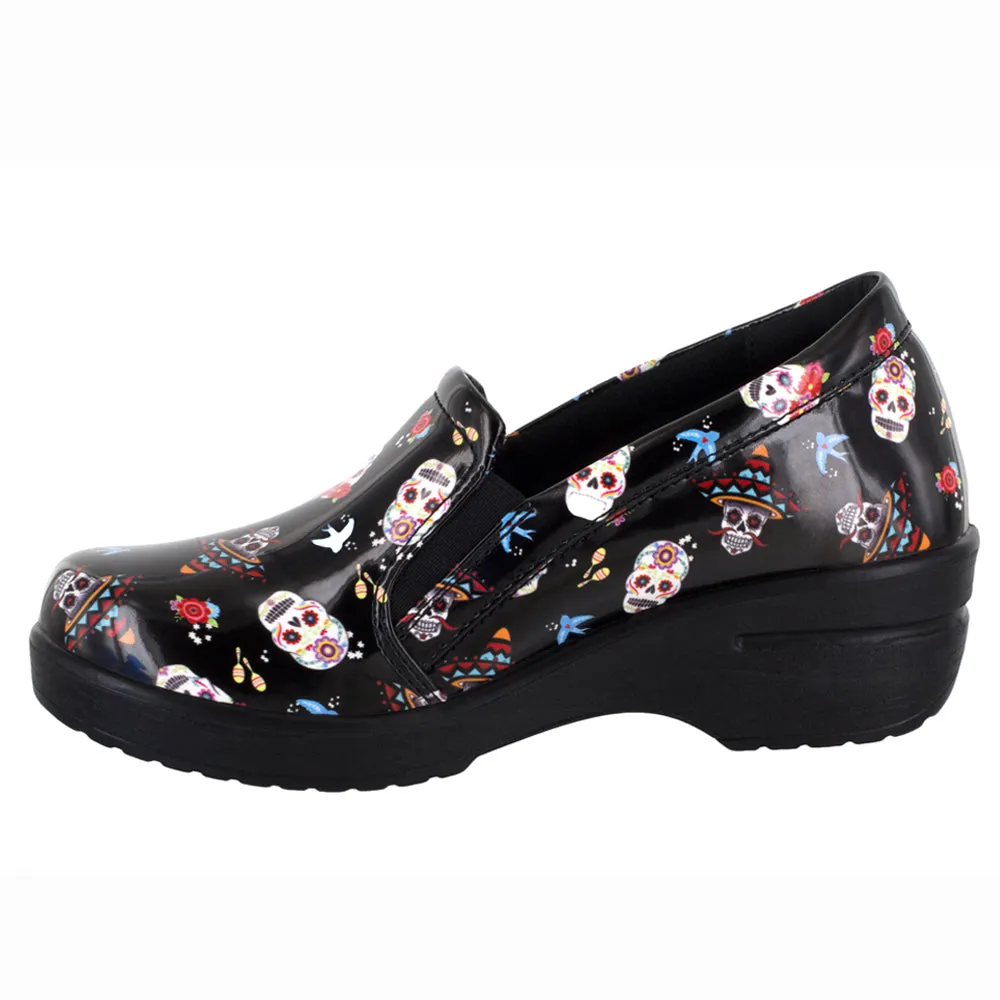 Leeza Slip Resistant Soft Toe Work Shoes
