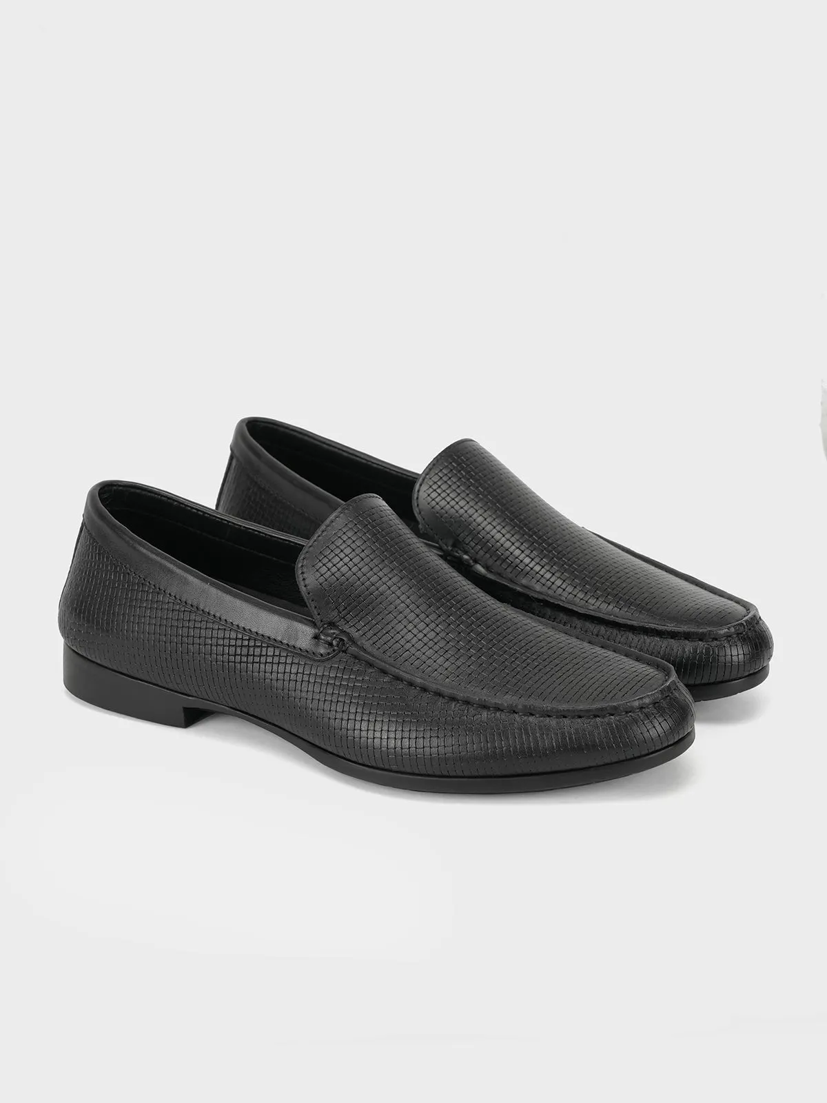 Men "FELIPE" Penny Keeper Casual Slip-On Leather Moccasins