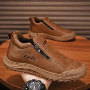 Men's Outdoor Daily Leather Breathable Loafer