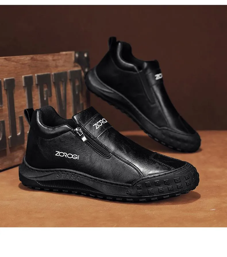 Men's Outdoor Daily Leather Breathable Loafer