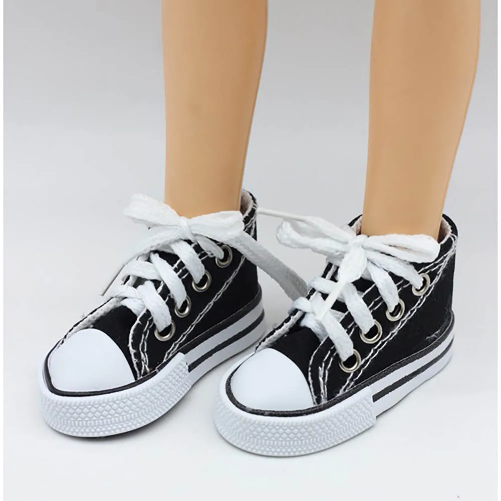 niannyyhouse 1/4 BJD 1/3SD Doll Canvas Shoes Length 7.5cm 45cm Joint Doll Accessories Dress Up