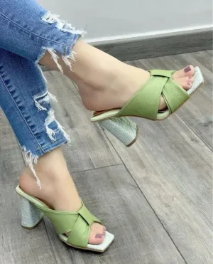 Pastel Perfection Medium Heels