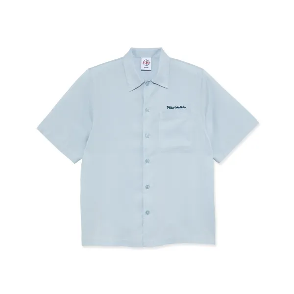 Polar Duel Personality Bowling T-Shirt - Light Blue / Navy