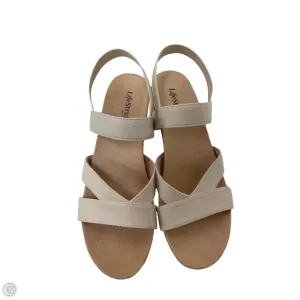 Shoes Heels Wedge By Life Stride In Cream, Size: 10