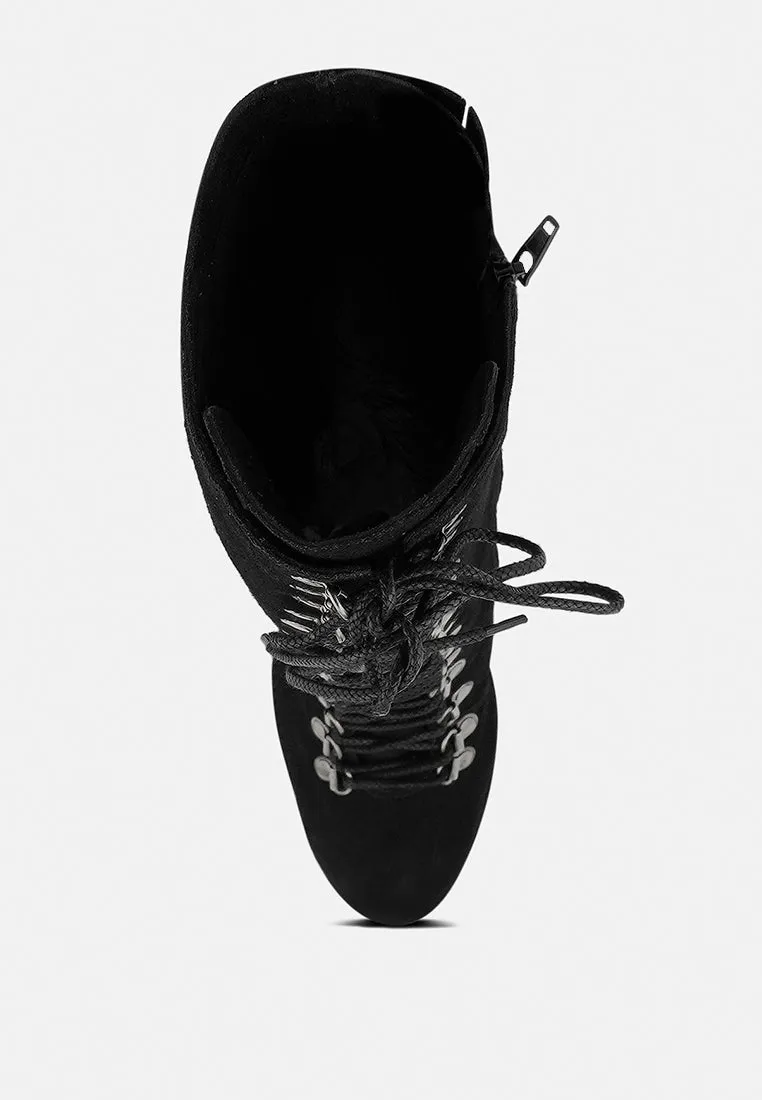 Street-Slay Antique Heeled Calf Boot