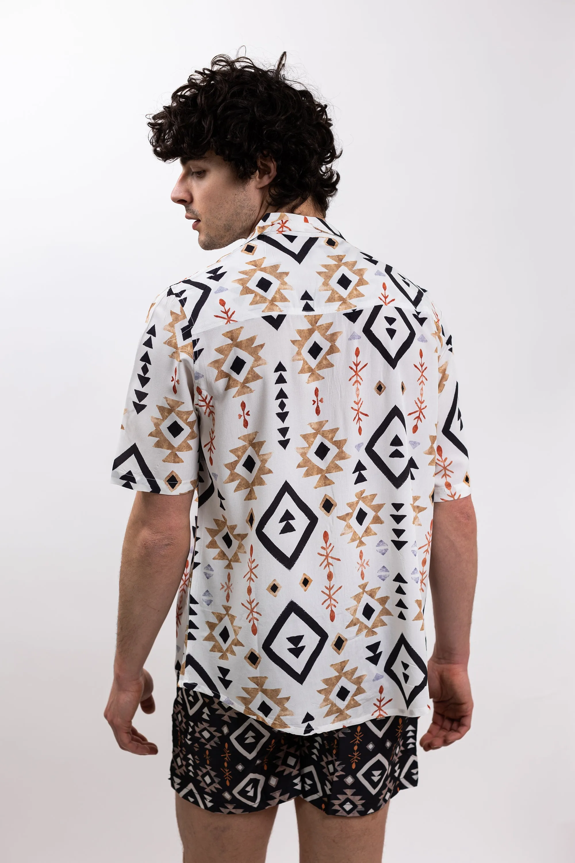 Tooco Men Bowling Shirt Uxmal Uomo