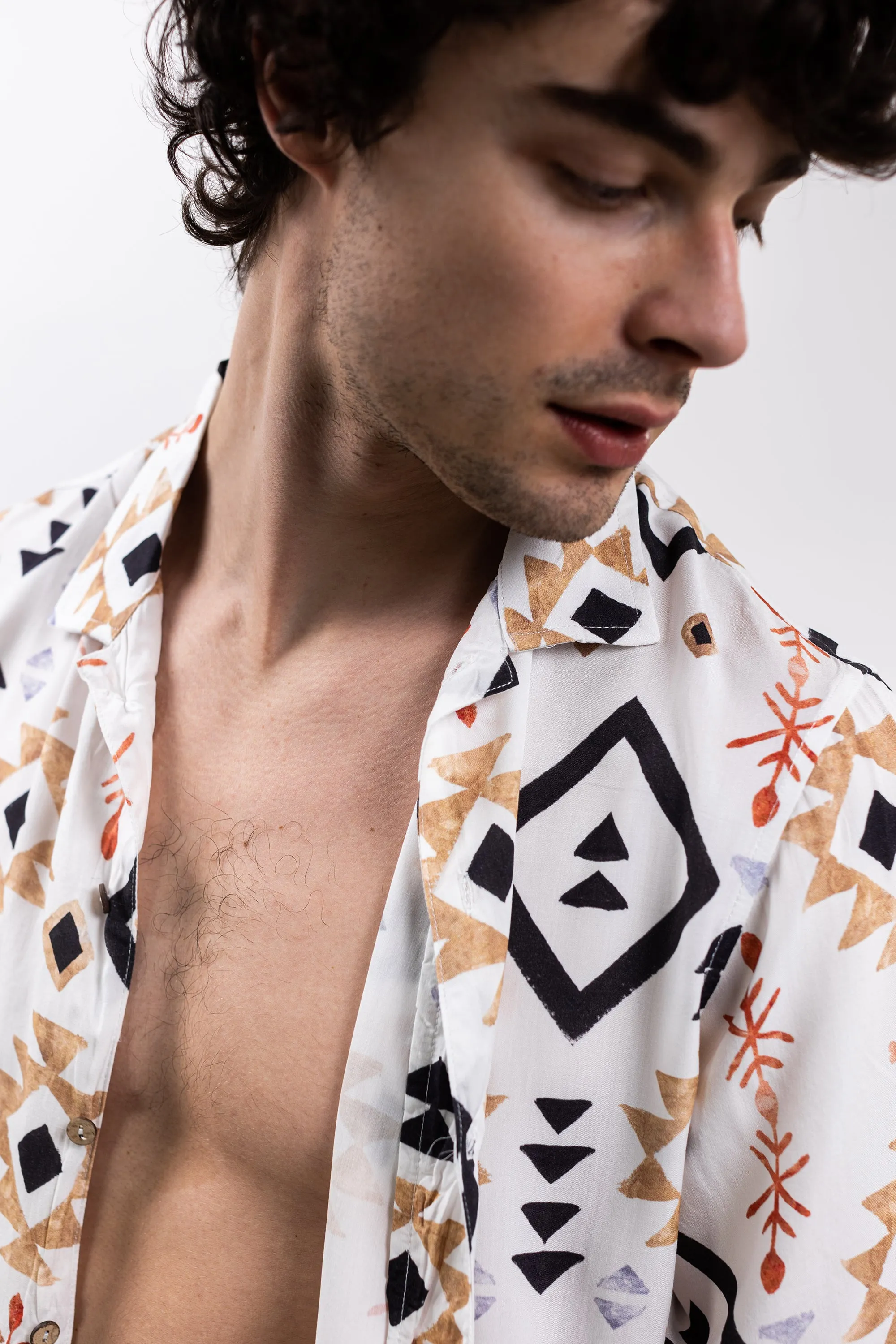 Tooco Men Bowling Shirt Uxmal Uomo
