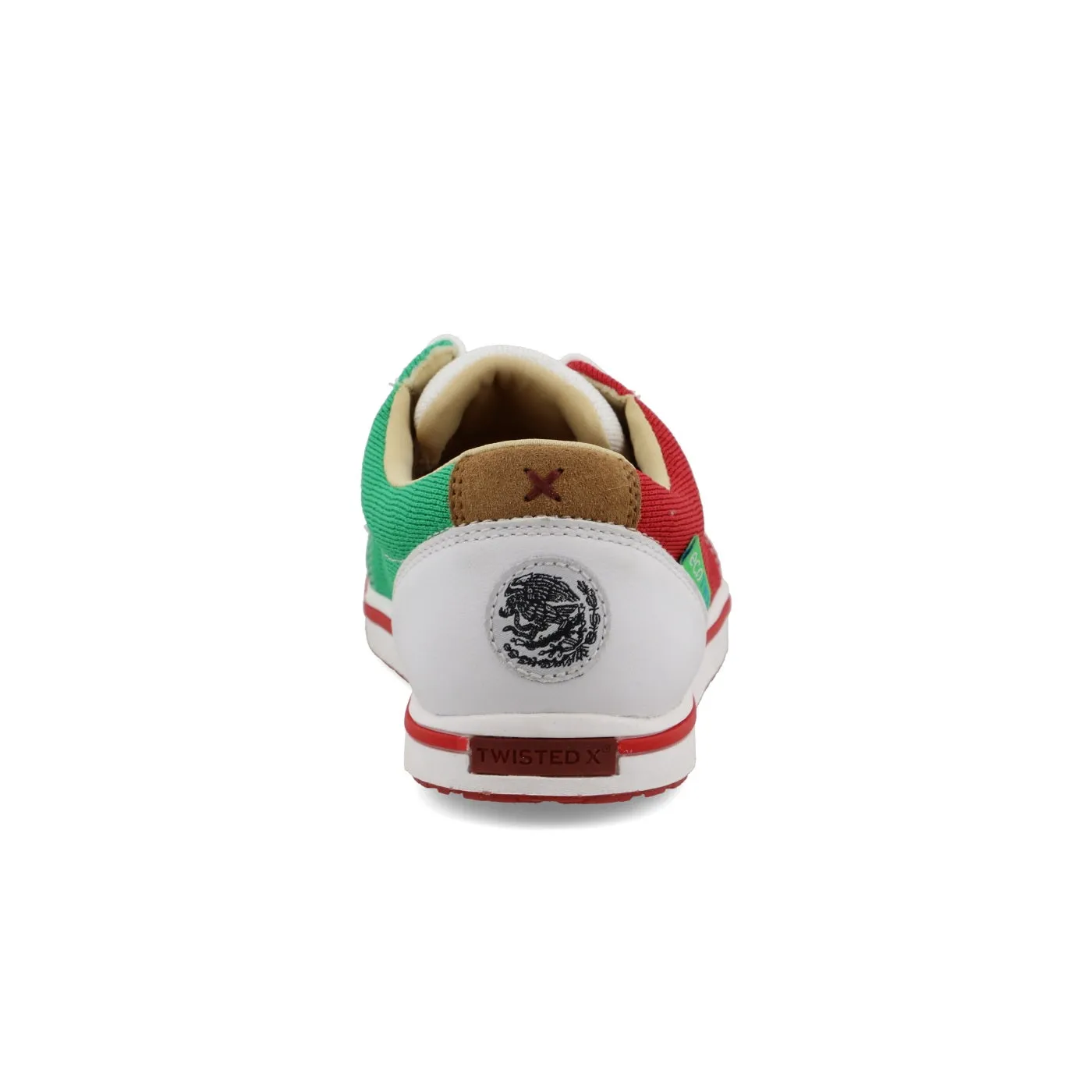 Twisted X Casual Shoes Womens Leather Lace White Multi WCA0066