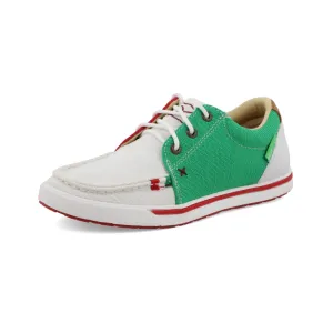 Twisted X Casual Shoes Womens Leather Lace White Multi WCA0066